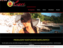 Tablet Screenshot of capri-styl.eu